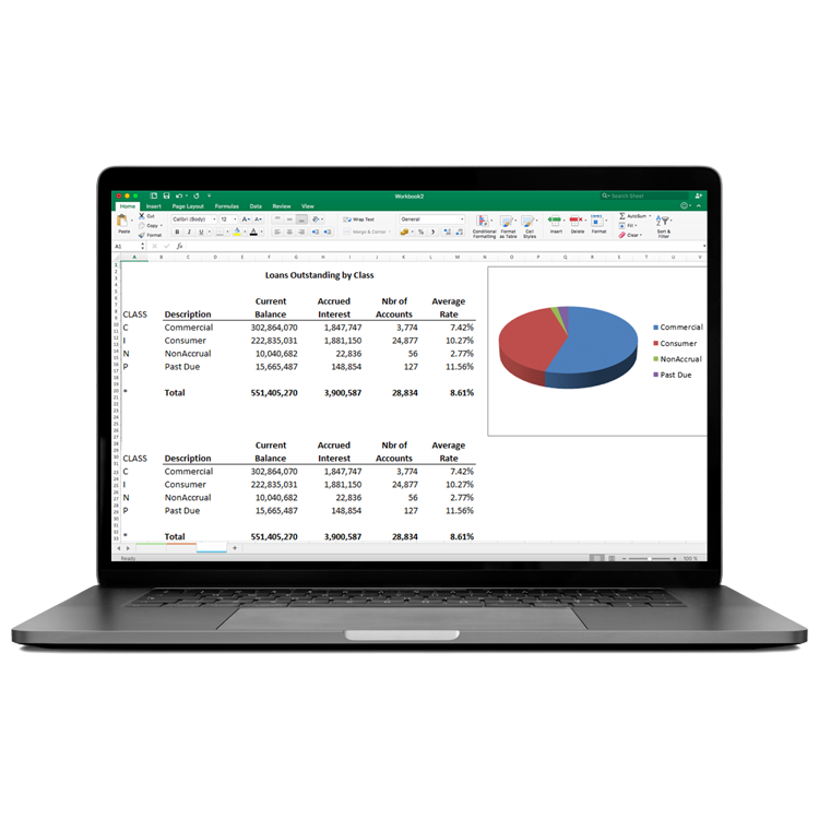 Banking and Finance Reporting Software