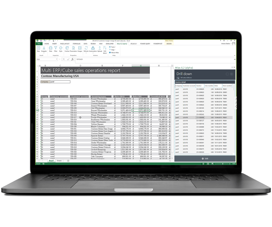Dynamicsax Refreshableinexcel