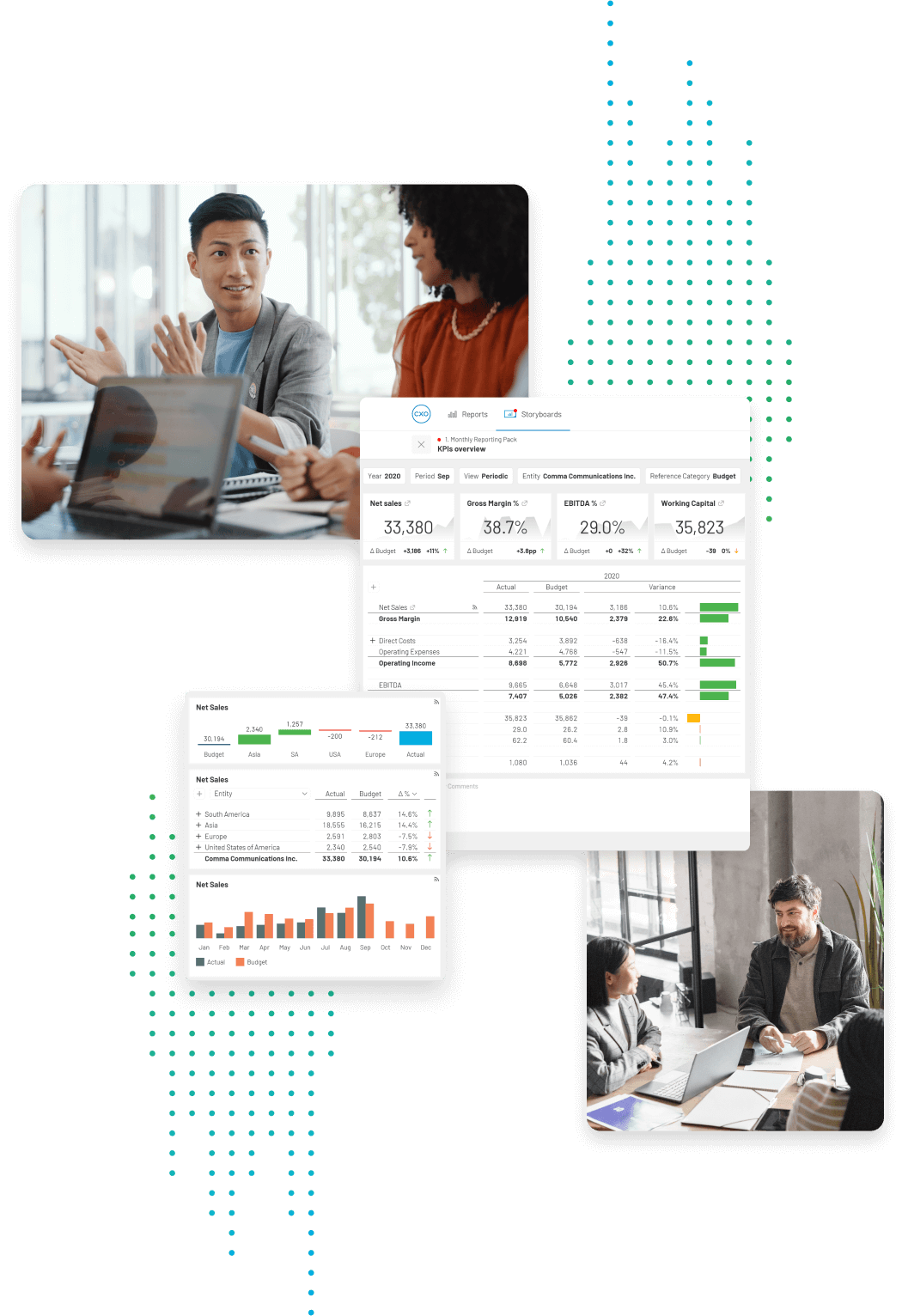 Financial Reporting Capabilities Graphic