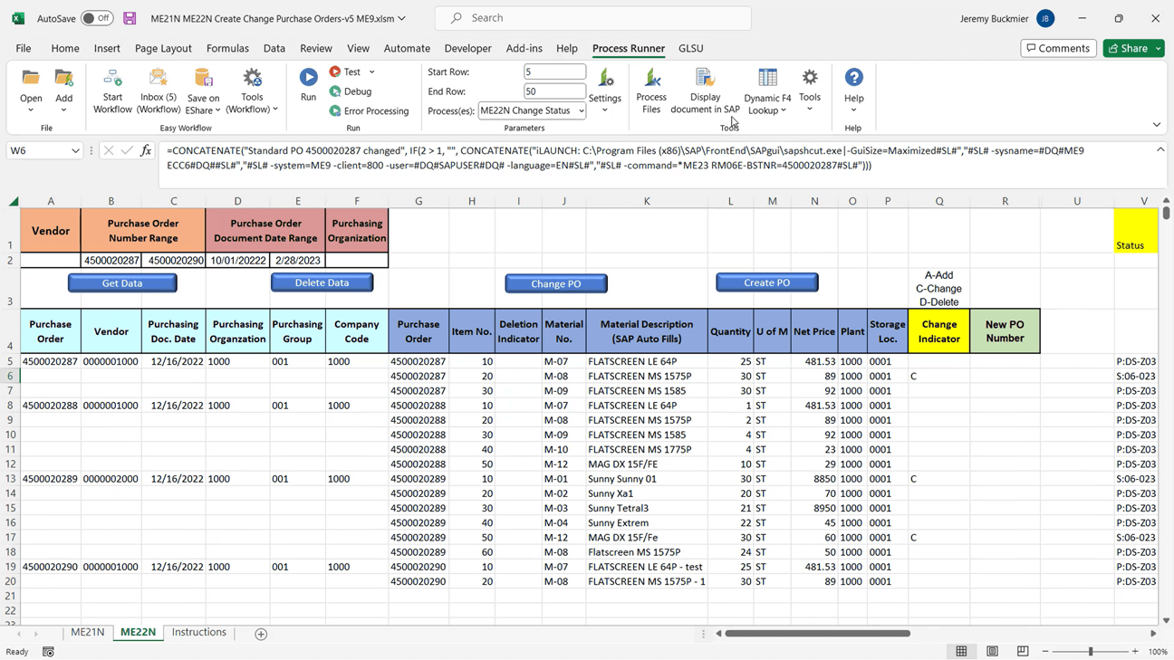 Processrunner Screenshot